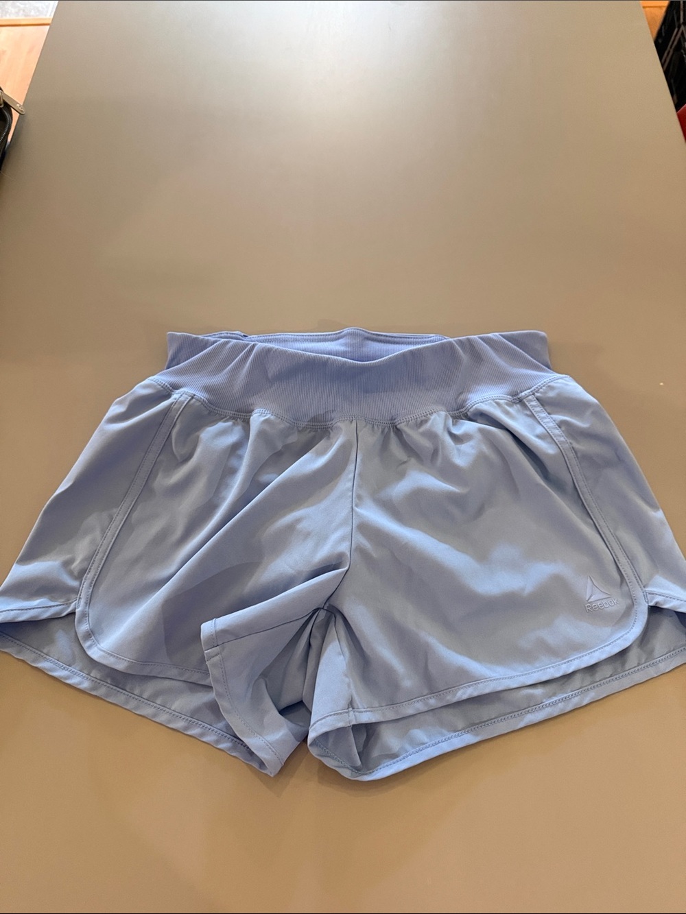 Reebok Pastel Blue Women's Athletic Shorts